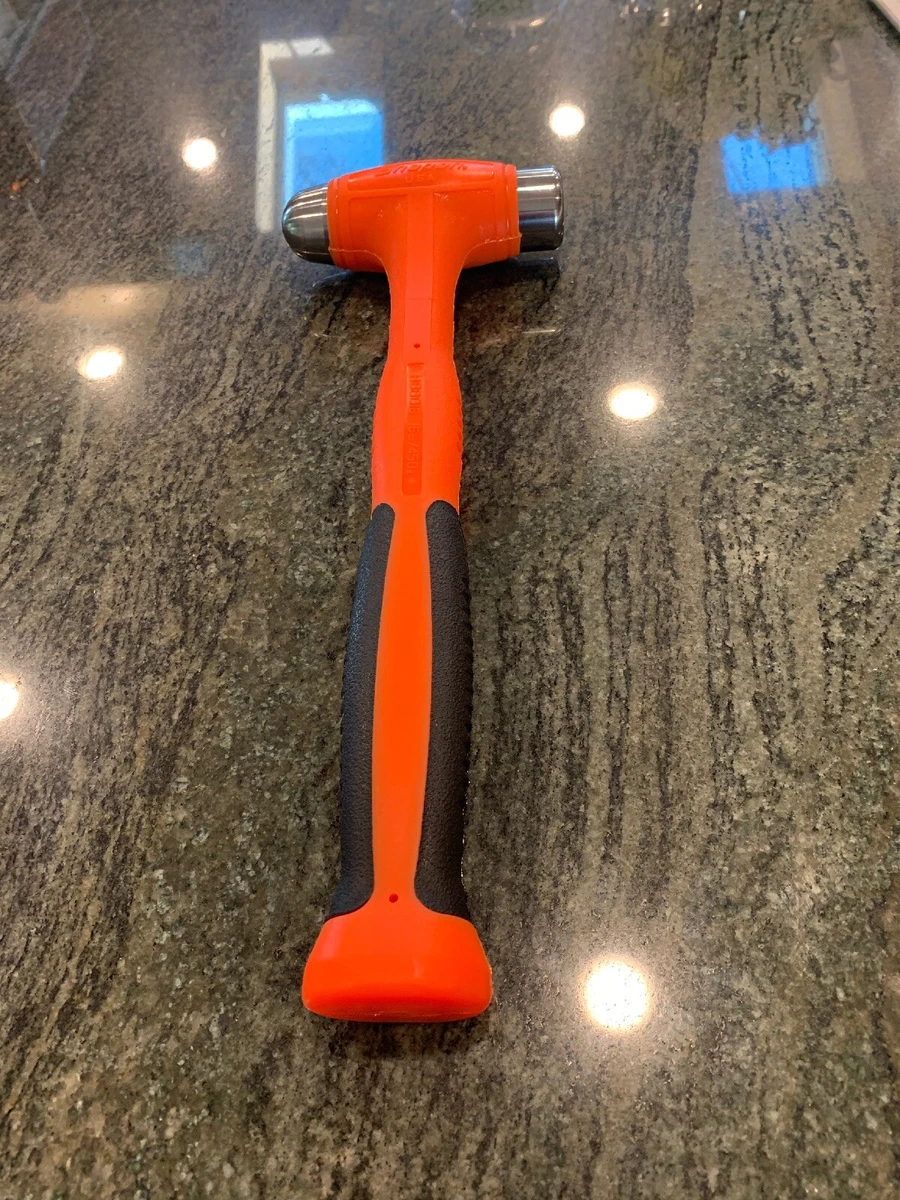 Snap on hbbd16o 16 oz ball peen soft grip dead blow hammer orange