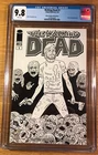 Walking Dead #1, (2015) WW Wizard World Las Vegas Sketch, CGC 9.8 graded NM/MT