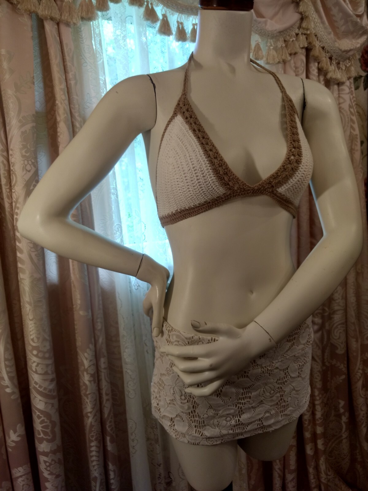 2 piece swimsuit medium - image 1