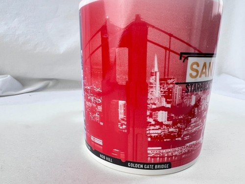 Vintage 1999 Starbucks Coffee City Mug Collector ~ San Francisco ~ NICE - Picture 9 of 14