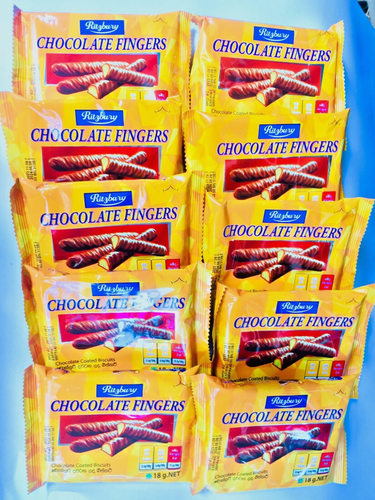 40LOT Chocolate Bars fingers Kit Kat tea Cookie gift decor Choco Coated Biscuit - Picture 2 of 8