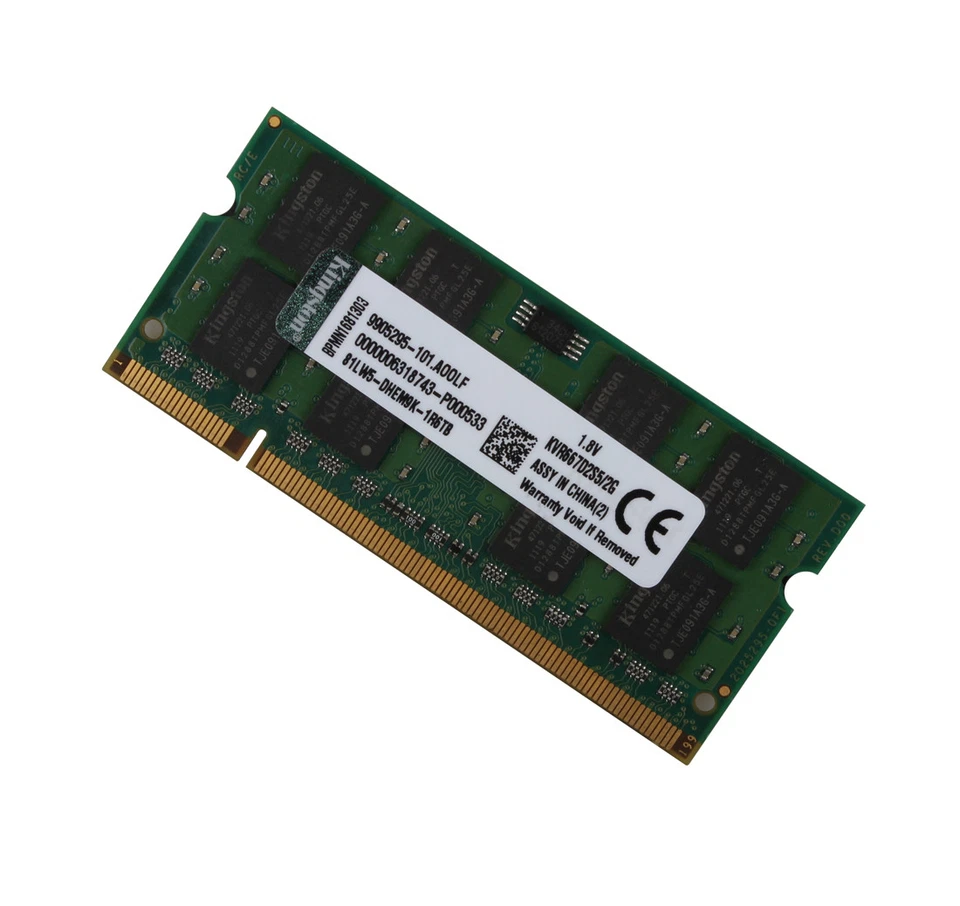 Kingston 2 GB 2G PC2-5300S DDR2 667 MHz Notebook Laptop Memoria RAM SO-DIMM 200 pines - Imagen 3 de 3