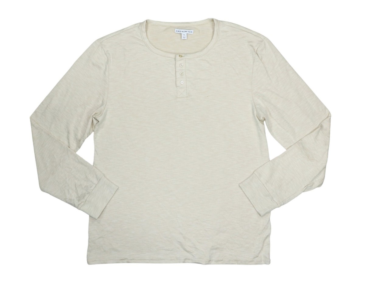 【Needles】 SS25 Men's Henley Neck T-Shirt BORDEAUX I.N.C International Concepts Mens Split-Neck Henley Shirt