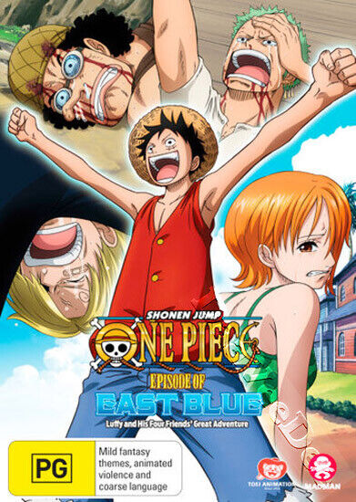 One Piece Episode of East Blue: Luffy and His Four Friends NEW PAL DVD