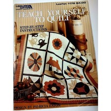 Leisure Arts Teach Yourself To Quilt Step-by-Step Instructions leaflet 1179