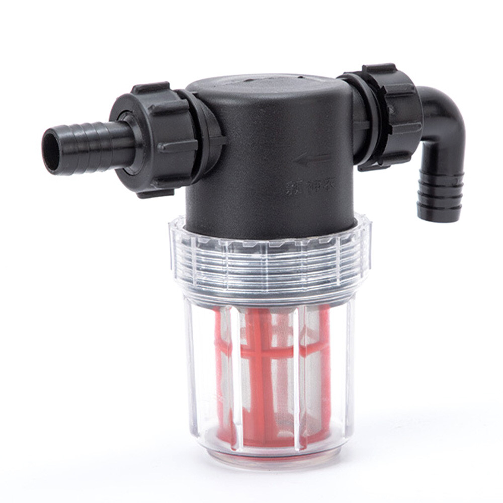 Filtro de agua de filtración fina transparente 50 malla 20 25 mm herramienta agrícola de púas