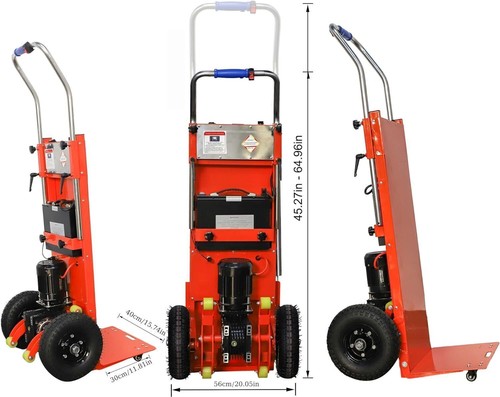 Electric Stair Climbing Dolly Electric Stair Climbing Hand Trucks + Batteries