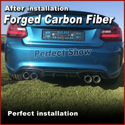 Für BMW 2ER F87 M2 Coupe Forged Carbon Heckdiffusor Diffusor Heckansatz Lippe - Picture 3 of 13