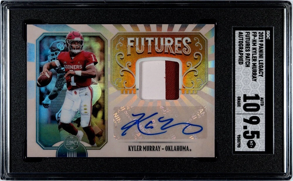 Kyler Murray Panini Legacy Futures Patch Autographs #FPKM Base