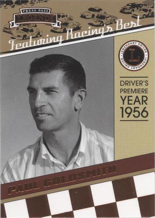 2011 Press Pass Legends - Paul Goldsmith #15 - 1 of 1