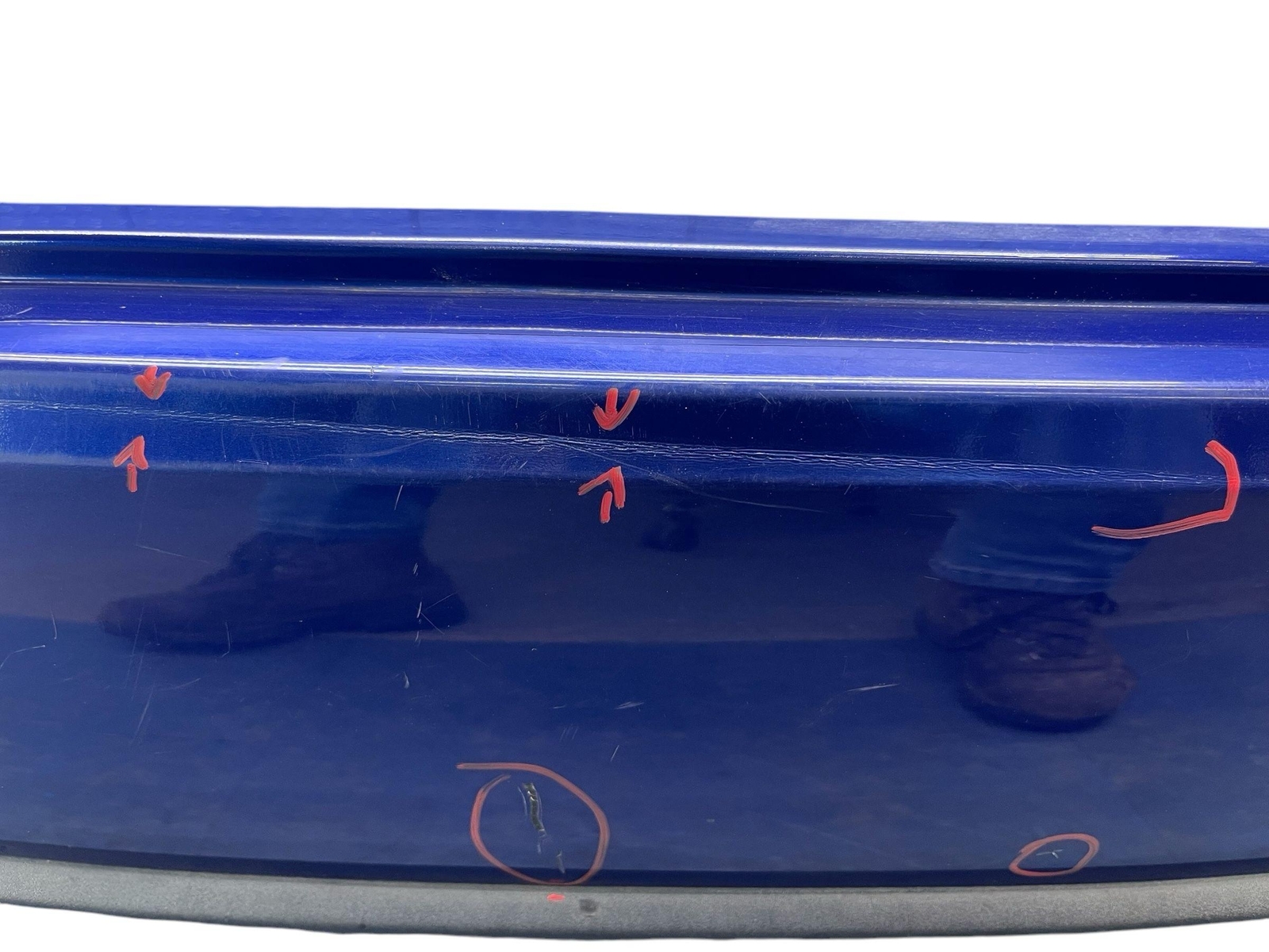 2017-2024 MASERATI LEVANTE REAR BUMPER COVER ASSEMBLY BLU EMOZIONE MICA *NOTE*