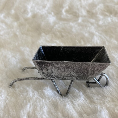 Mini Garten Trolly 3,25“ Figur Outdoor Silber Schubkarre Gartencore Minifiguren - Bild 6 von 14