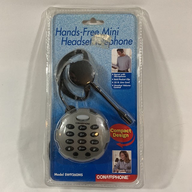 Conair Phone HandsFree MINI Headset Telephone (SW9260) eBay