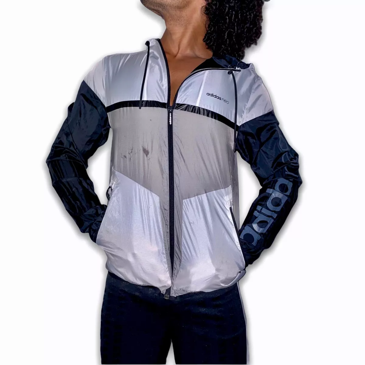 Adidas neo windbreaker deals