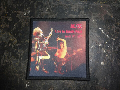 AC/DC Patch Hard Rock, Bluesrock, Rock  n  Roll Krokus Black Sabbath xqq
