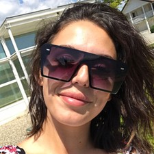 Oversized Square Sunglasses Mens Women Driving Outdoor Shades Glasses Gafas