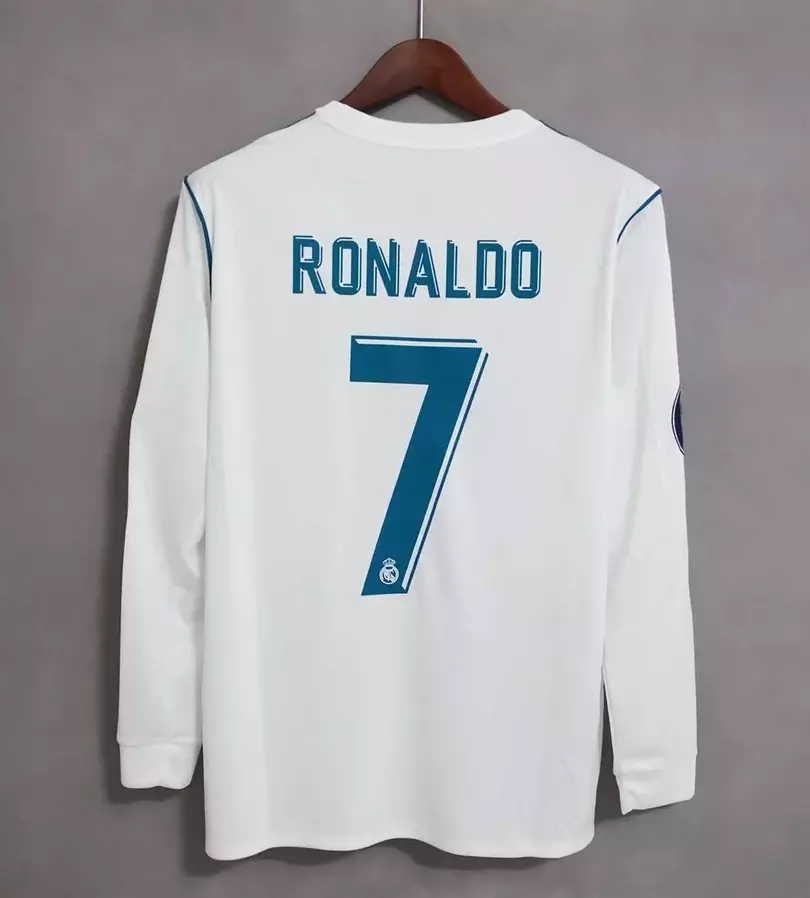 full sleeve real madrid jersey