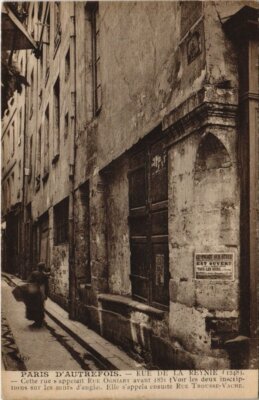 CPA PARIS 4e - PARIS D'AUTREFOIS - Rue de la Reynie (54977)