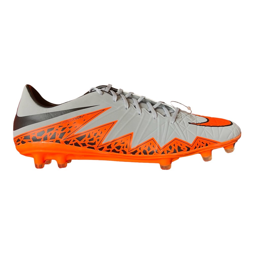Nike Hypervenom Phatal 2 FG Wolf Grey Total Orange 749893 080 Soccer Cleats