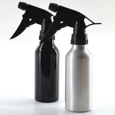 2x Alu Sprühflasche je 200ml Handsprüher Pumpsprüher Pumpsprühflasche Zerstäuber