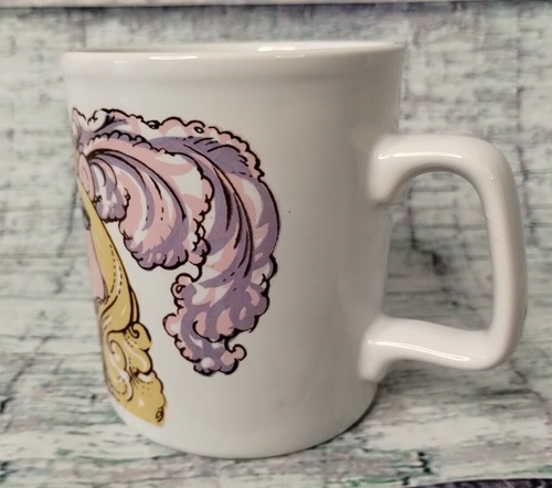 RARE Miss Piggy Ceramic Mug (1980) Kiln Craft "Tea for Two, hmm?" Muppet Show #2 - Picture 4 of 16
