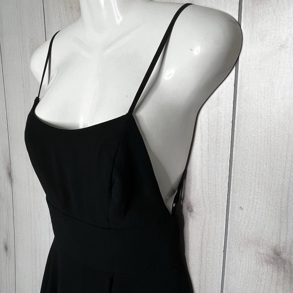 dreamy romance black backless maxi dress Bella and Bloom Boutique main image 1