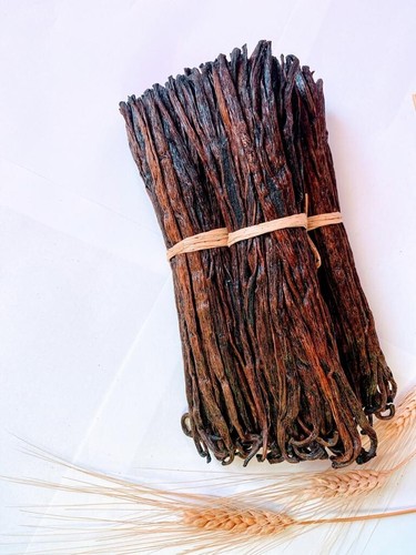 Organic FairTrade Madagascar Vanilla Beans Red Splits and Wholes Extract Grade - Picture 12 of 13