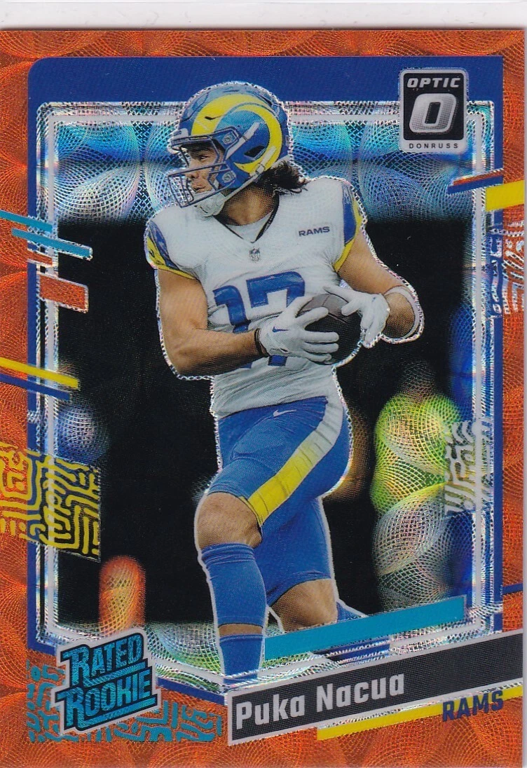 2023 Panini Donruss Optic - Rated Rookie Orange Scope Prizm #238 Puka Nacua 1/79