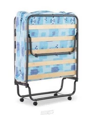 Linon-Tremont Folding Bed 74.8"Lx31.5"Dx15"H durable steel metal tube frame