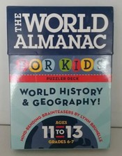 World Almanac: The World Almanac for Kids Puzzler Deck : World History and Geogr