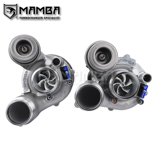 MAMBA Pair Mercedes Benz W205 C63 18509700005 GTX3071R Ball Bearing Turbocharger - Foto 1 di 9