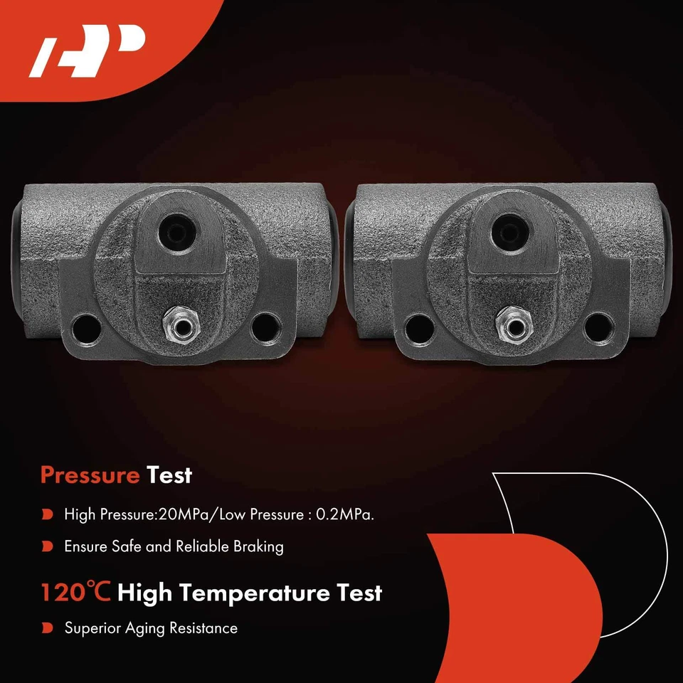 2 piezas Cilindro de rueda de freno trasero lado derecho y derecho para Chevrolet C1500 1992-1999 GMC Foto 4 de 4