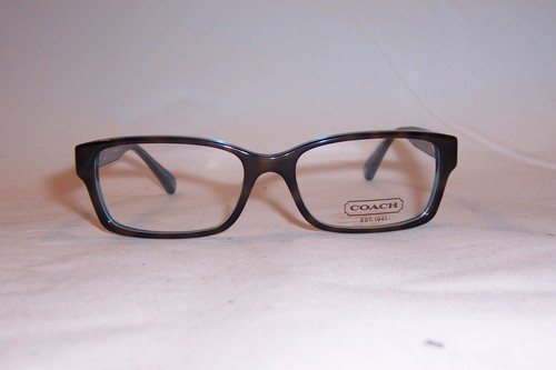 NUEVAS GAFAS COACH BROOKLYN HC 6040 TORTUGA AZULADA 5116 52mm AUTÉNTICAS RX - Imagen 5 de 8