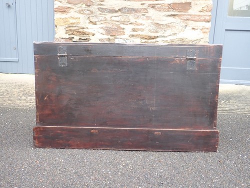 Vintage Chinese painted chest blanket box - Picture 6 of 19
