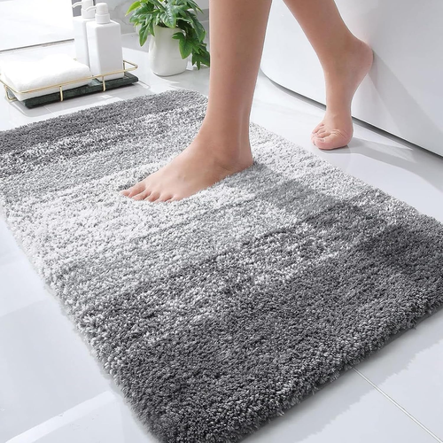 Bathroom Rugs Mat 30X20, Extra Soft and Absorbent Microfiber Bath Rugs, Non-Slip - Picture 10 of 11