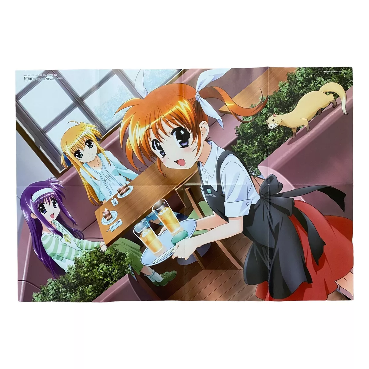  Mahou Shoujo Lyrical Nanoha Vivid Anime Fabric Wall