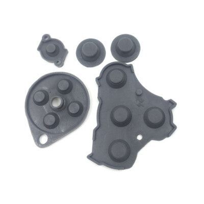 1 set For Nintendo GameCube NGC Controller Conductive Silicone Button Pad