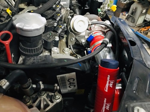 Fiat 500 Abarth Aspirazione Diretta Bassa CON VASCHETTA TERGI Nero lucido NO - Afbeelding 7 van 9