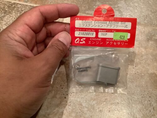 OS #21626019 ~ 702P Auspuff Verlängerung Adapter Set für #702 Schalldämpfer OS 15-25 R/C