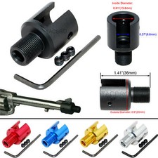 Ruger .22 Single Action Revolver Muzzle Adapter 1/2"x28 TPI - Aluminum Color Var
