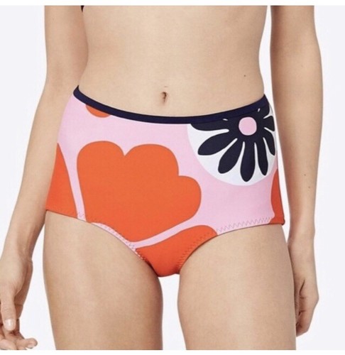 NUEVO CON ETIQUETAS $226 Tory Burch Sport Mayfair Floral Talla M Halter y Talla XS Hipster Cintura Alta - Imagen 7 de 9