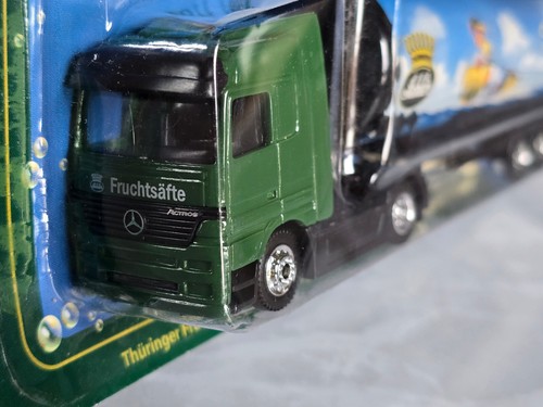 Selten! Schlör Schorle Sammeltruck Werbetruck Minitruck MB Actros Sattelzug 1:87 - Bild 3 von 4