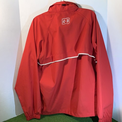 DC Shoes Men’s Red Windbreaker Jacket, Size Large - Picture 11 of 13