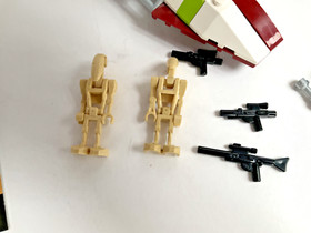 LEGO Star Wars: Republic Fighter Tank 75182 with manuals  & 2 battle droids