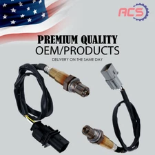 2PCS Up+Downstream Oxygen O2 Sensor OEM For Kia Hyundai Accent 234-5055 234-4568