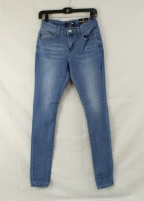 Fashion Nova Women's Size 3 Let's Get Carried Away Jeans Color Blue NWT