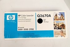 HP Q2670A Black Toner Cartridge for HP LaserJet 3500,3550,3700 New