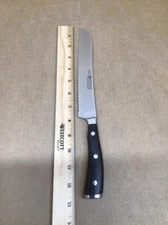 Wusthof IKON Bread Knife, 8", Brown