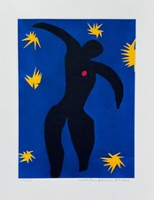 Image of Henri Matisse ICARUS Estate Signed Stamped Limited Edition Giclee Art 16" x 12"