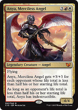MTG Magic - Anya, Merciless Angel - Commander 2015 Edition - Mythic Rare - NM